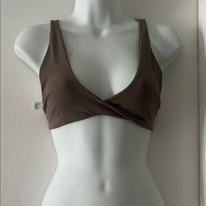 CBS Brown Intimate Wrap Bralette